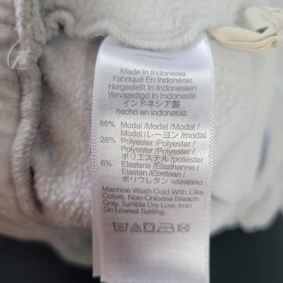 MWL by Madewell Size XL	Superbrushed Easygoing Sweatpants Icy Heather Gray - Picture 8 of 8